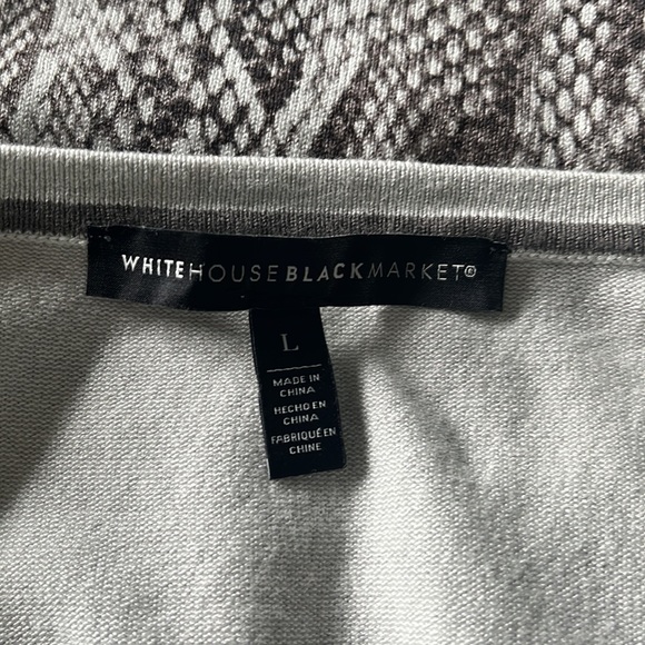WHBM Snake Print Cardigan - Picture 6 of 7